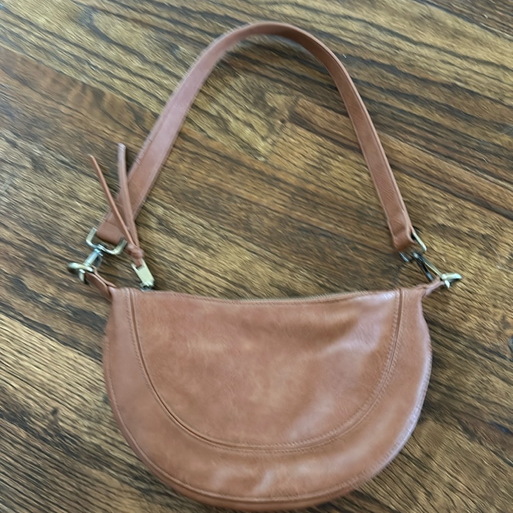 Anthropologie Small Vegan Leather Handbag